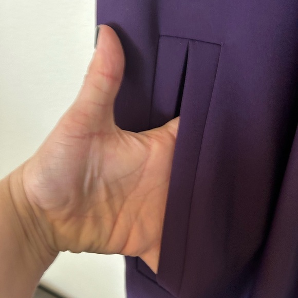 NWT Nine West Women's Draped Duster
Jacket Purple Size 1X - Picture 4 of 12